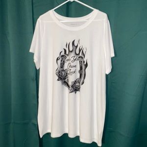 NWOT TORRID graphic tee “make your own luck”